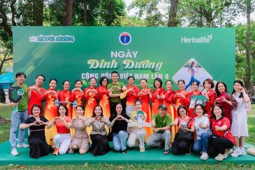 Herbalife đồng hành báo Sức khỏe & Đời sống tổ chức 'Ngày dinh dưỡng cộng đồng Việt Nam' lần thứ 4