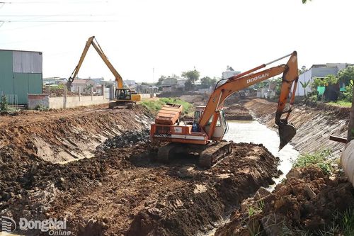 Tăng tốc thi công Dự án Chống ngập 3 suối ở Biên Hòa