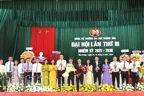 Đại hội Đảng bộ Trường Đại học Khánh Hòa lần thứ III