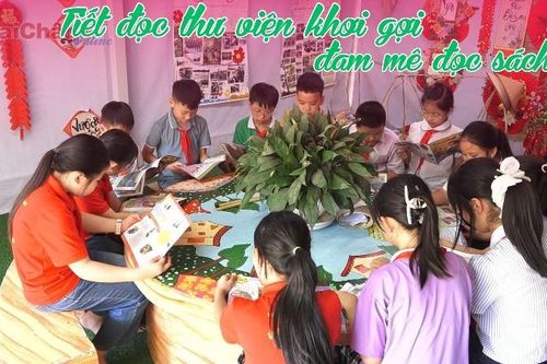 Tiết đọc thư viện khơi gợi đam mê đọc sách