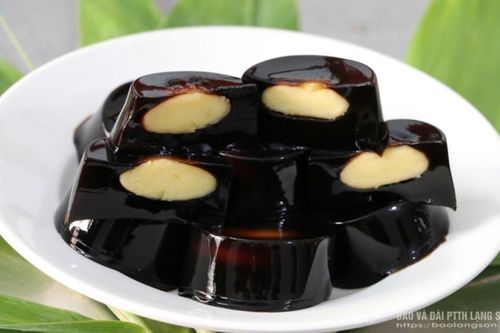 Thơm mát bánh thạch đen