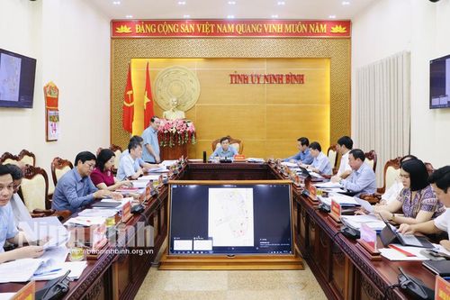 Ban Thường vụ Tỉnh ủy cho ý kiến vào một số nội dung quan trọng