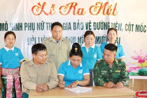 Phụ nữ tham gia bảo vệ chủ quyền, an ninh biên giới