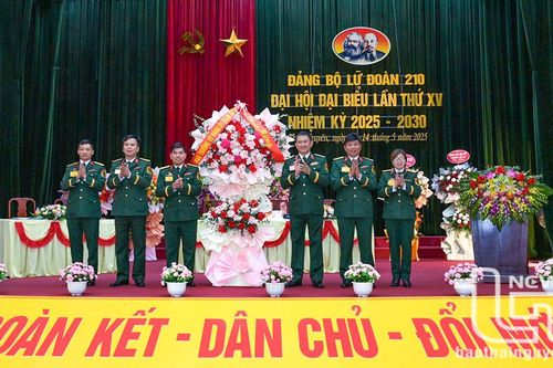 Đảng bộ Lữ đoàn 210 tổ chức thành công Đại hội nhiệm kỳ 2025-2030