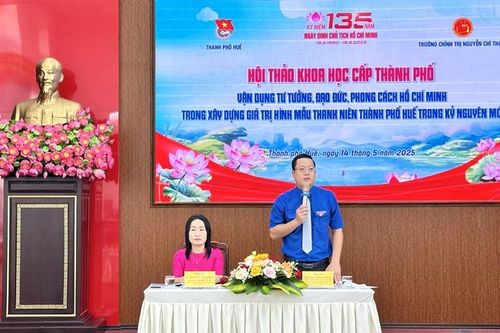 Vận dụng tư tưởng Hồ Chí Minh trong xây dựng hình mẫu thanh niên
