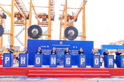 Hải Phòng: Khánh thành Bến cảng container quốc tế số 3 và 4 - Khu bến cảng Lạch Huyện