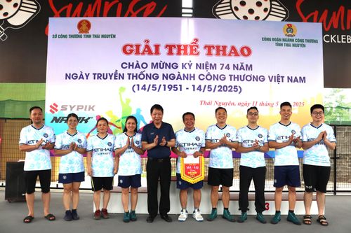 Sôi nổi Giải Thể thao chào mừng 74 năm Ngày truyền thống ngành Công Thương