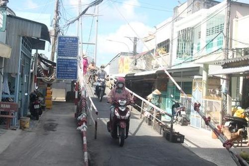 Bạc Liêu: Không có chuyện ngừng lưu thông qua cầu treo Trà Kha B