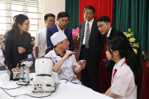Nhật Bản viện trợ trang thiết bị cho Bệnh viện Mắt tỉnh Hà Nam