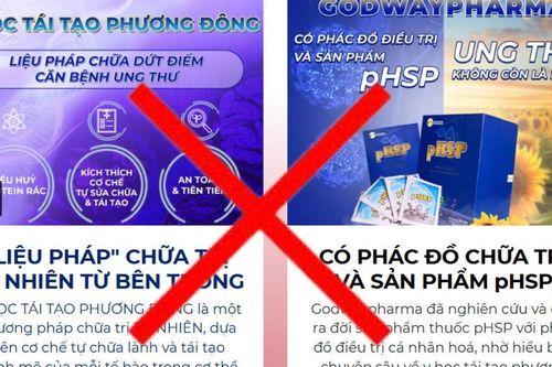 Xử phạt công ty quảng cáo 'cam kết chữa khỏi bệnh ung thư'