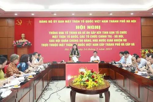 Đề án sắp xếp, tinh gọn MTTQ được thông qua