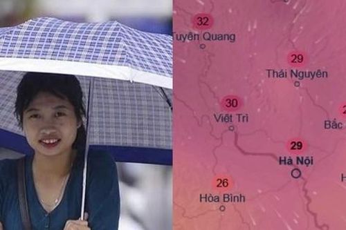 Sau mưa dông, Hà Nội lại đón đợt gió Đông Bắc giúp trời mát mẻ