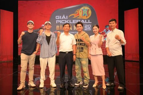 Nhiều nghệ sỹ, diễn viên tham gia Giải Pickleball Đài Hà Nội 2025