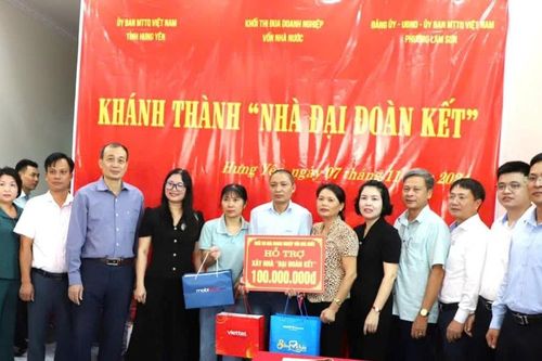 Hưng Yên: Lan tỏa hành trình nhân ái từ những mái nhà vững chãi