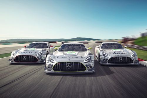 Mercedes quay lại giải đua Le Mans với bộ ba AMG LMGT3 'Mũi tên bạc'