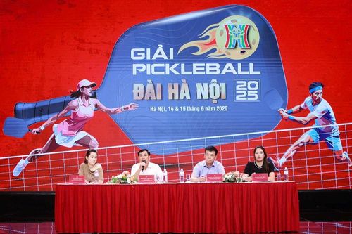 Giải thưởng Giải Pickleball Đài Hà Nội 2025 giá trị gần 500 triệu đồng