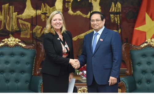 Thủ tướng Phạm Minh Chính tiếp Giám đốc Quốc gia của Văn phòng Ngân hàng thế giới khu vực Việt Nam, Lào, Campuchia