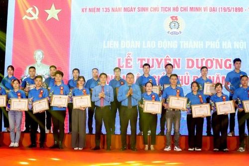 Tuyên dương 100 'Công nhân giỏi Thủ đô' năm 2025