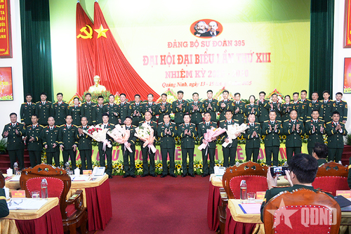 Đại hội đại biểu Đảng bộ Sư đoàn 395, Quân khu 3 thành công tốt đẹp