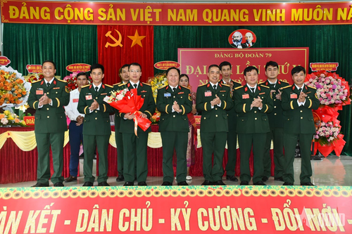 Đại hội Đảng bộ Đoàn 79 lần thứ V thành công tốt đẹp