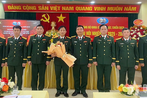 Đảng bộ Khoa Chiến thuật, Chiến dịch tổ chức thành công Đại hội nhiệm kỳ 2025-2030