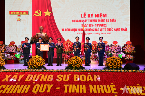 Sư đoàn 363 kỷ niệm 60 năm Ngày truyền thống và đón nhận Huân chương Bảo vệ Tổ quốc hạng Nhất