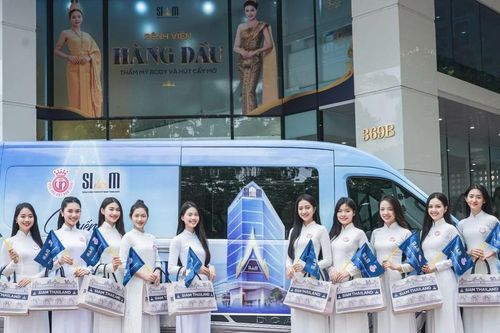 SIAM Thailand: Chuyên nghiệp trong hành trình làm đẹp hoa hậu Việt Nam