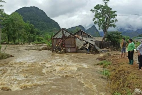 Hơn 60 hộ dân ở Lai Châu bị ảnh hưởng do mưa lũ