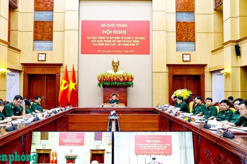 Đóng góp ý kiến vào dự thảo Thông tư quy định về quản lý, sử dụng đất quốc phòng kết hợp với hoạt động lao động sản xuất, xây dựng kinh tế