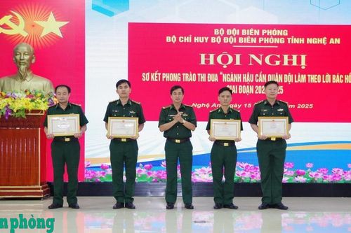 BĐBP Nghệ An: Hoàn thành tốt nhiệm vụ, bảo đảm đầy đủ vật chất cho bộ đội