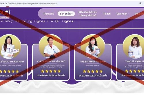 Hà Nội: Thực phẩm bổ sung Mamabuti có dấu hiệu vi phạm Luật Quảng cáo