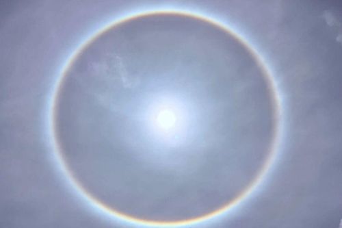 Sự thật về hiện tượng quầng mặt trời