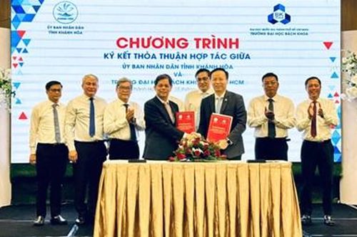 Khánh Hòa ký kết hợp tác đồng thời với nhiều trường đại học