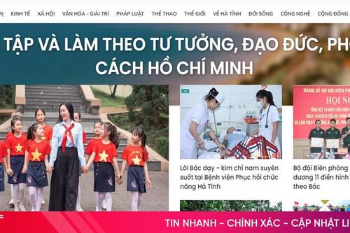 Báo Hà Tĩnh và 3 tập thể, cá nhân đạt giải quảng bá, sáng tác tác phẩm học và làm theo Bác cấp Trung ương