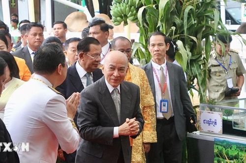 Campuchia khai hội Tịch điền năm 2025: Kỳ vọng mùa vụ mới bội thu
