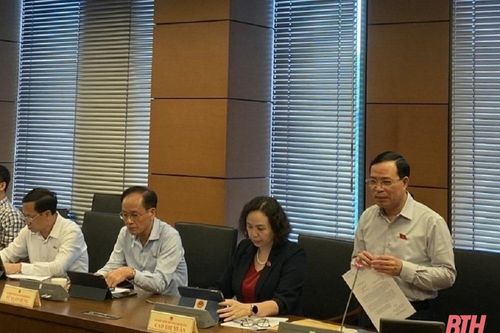 Kỳ họp thứ 9, Quốc hội khóa XV: Đoàn ĐBQH Thanh Hóa góp ý vào các dự án luật, dự thảo nghị quyết