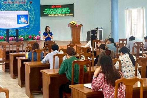 Huyện Chợ Mới tập huấn đăng ký chữ ký số