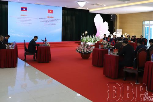Ủy ban MTTQ Việt Nam tỉnh hội đàm với Mặt trận Lào xây dựng đất nước tỉnh Luông Nậm Thà và Xay Nhạ Bu Ly