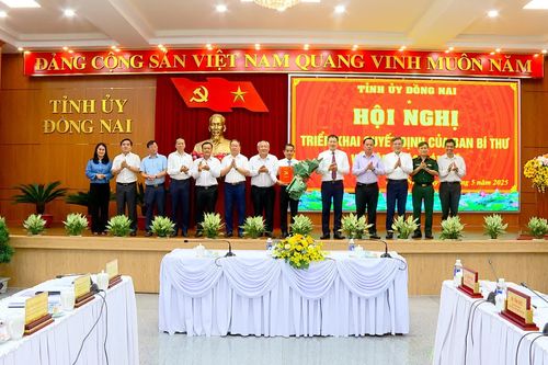 Chủ tịch HĐND tỉnh Thái Bảo giữ chức Phó bí thư Tỉnh ủy Đồng Nai