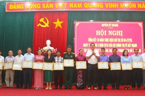 Kbang khen thưởng 51 tập thể, cá nhân học tập và làm theo gương Bác