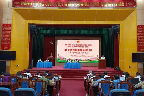 Kỳ họp thứ 24 (Kỳ họp chuyên đề) HĐND huyện Nậm Nhùn khóa III
