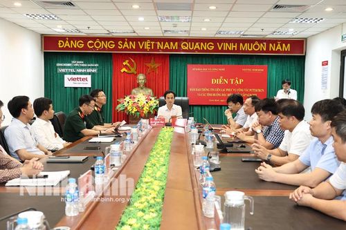 Diễn tập đảm bảo thông tin liên lạc phục vụ công tác phòng, chống thiên tai, tìm kiếm cứu nạn và các tình huống đặc biệt, khẩn cấp năm 2025