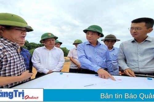Kiểm tra thực địa hai dự án giao thông trọng điểm kết nối Hành lang kinh tế Đông - Tây