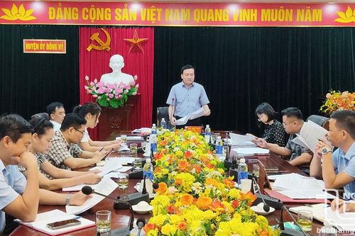 Thành lập các tổ công tác chuẩn bị đại hội đảng bộ cấp xã