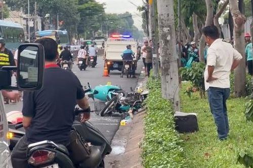 TP.HCM: Hai xe máy va chạm trên đường Quang Trung, một người tử vong