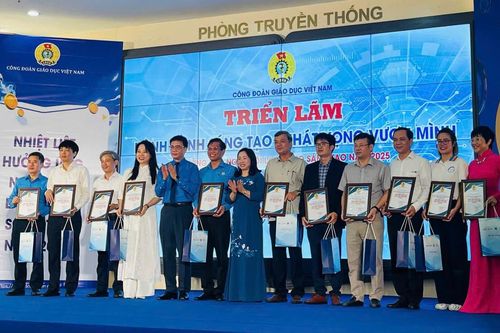 Ngày hội lao động sáng tạo năm 2025 công đoàn giáo dục diễn ra thành công