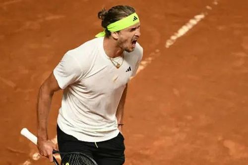 Alexander Zverev thành cựu vương của giải quần vợt Rome mở rộng