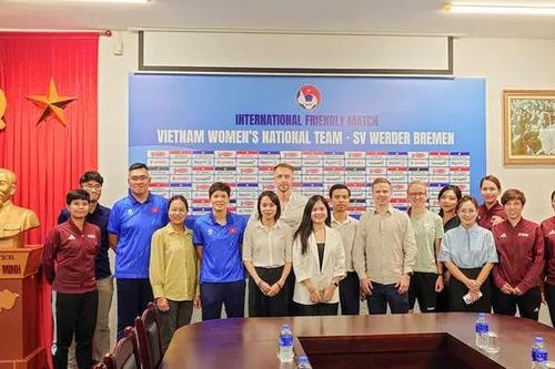 ĐT nữ Việt Nam và CLB Werder Bremen sẵn sàng giao hữu