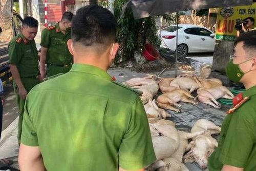 Quản lý thị trường Vĩnh Phúc ra quân tiêu hủy thực phẩm bẩn