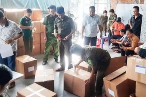 Tại 1 xã phát hiện gần 8 tấn sữa, thực phẩm chức năng không nguồn gốc xuất xứ, là xã nào?